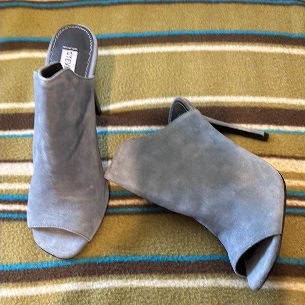 Steve Madden Gray Women's Heeled Mules